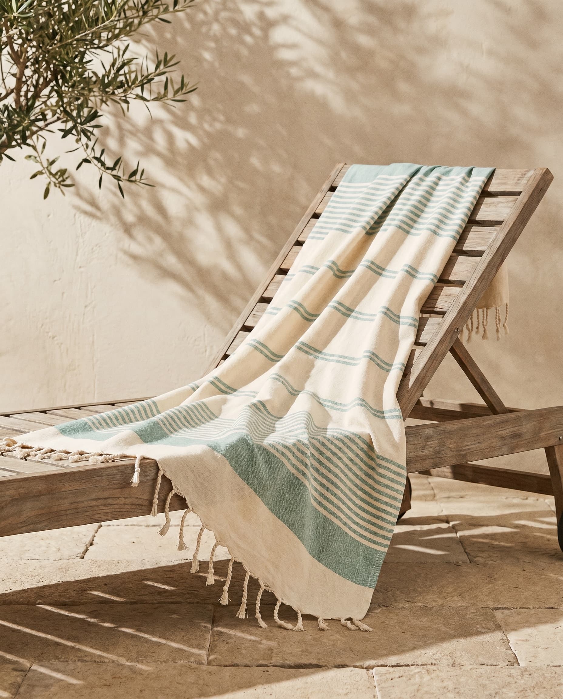 Aegean Stripe — Teal
